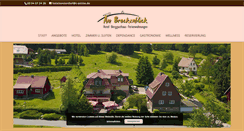 Desktop Screenshot of hotel-sonnenhof-harz.de
