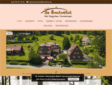 Tablet Screenshot of hotel-sonnenhof-harz.de